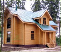 дом из клееного бруса